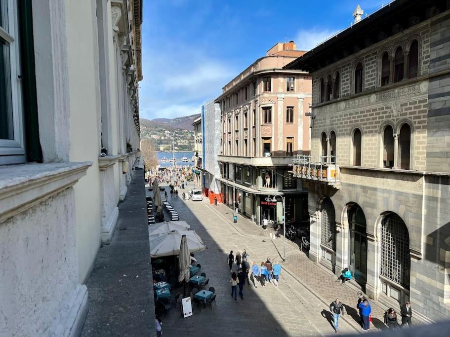 Esclusivo 130Mq Fronte Duomo E Lago E Terrazza 코모 외부 사진